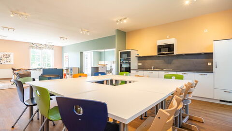 Kinderspielzimmer im Feriendorf am Bakenberg
