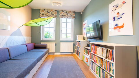 Kinderspielzimmer im Feriendorf am Bakenberg