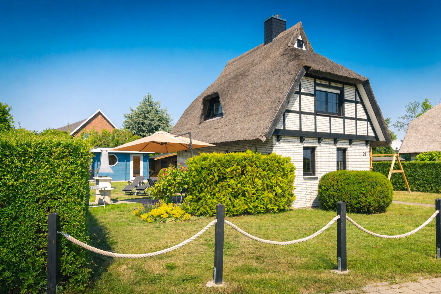 Reetdachhaus Laurin in Dranske