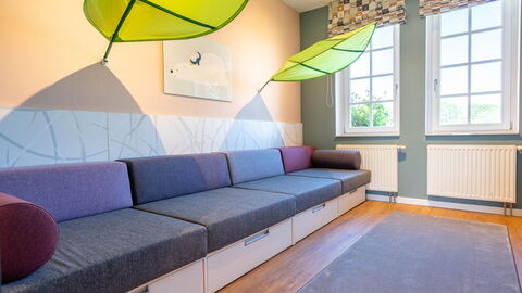 Kinderspielzimmer im Feriendorf am Bakenberg