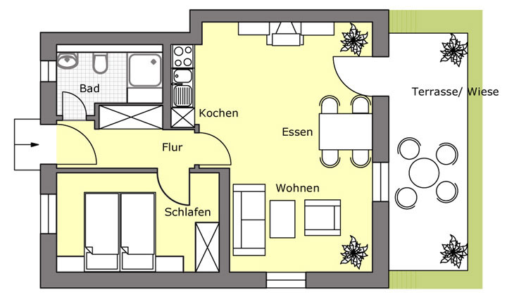 Ferienwohnung am Bakenberg 2 - Komfort