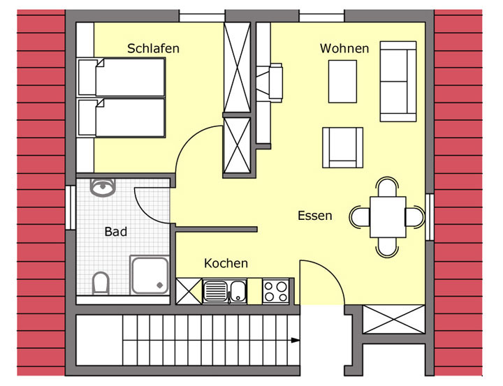 Ferienwohnung am Bakenberg 4 - Komfort