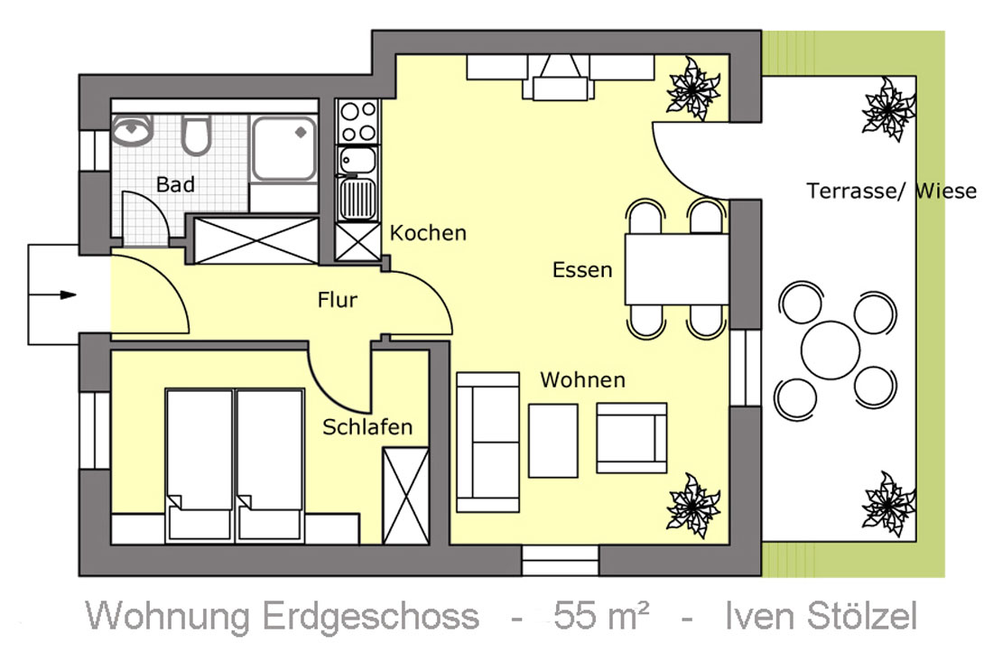 Ferienwohnung am Bakenberg 2 - Komfort plus